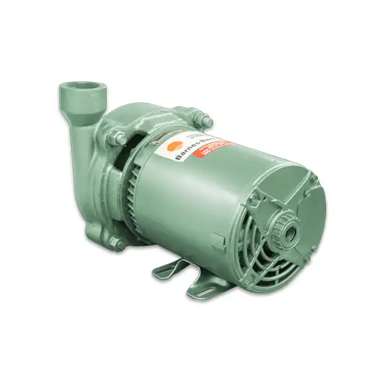 Vista posterior de la bomba centrífuga de mediana presión modelo IC-1.5 de Barmesa Pumps